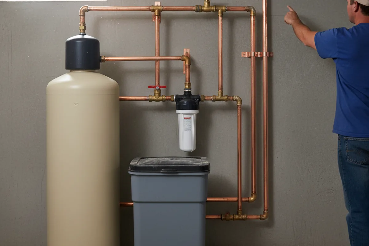 Whole-house water treatment system installed in Adair